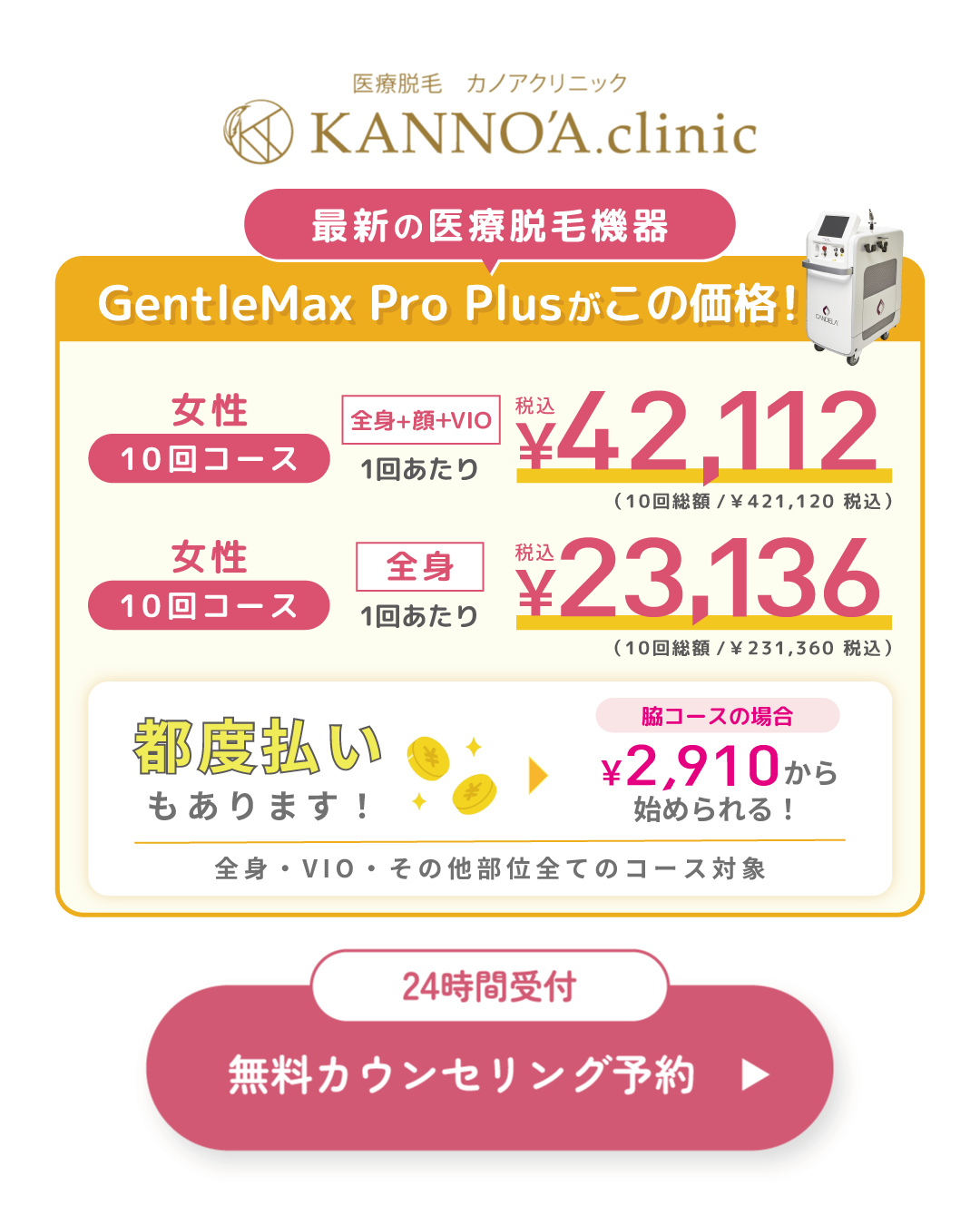 脱毛の硬毛化とは?原因・対策・後悔しないための対処法を解説ー福岡・沖縄の医療脱毛ならKANNO'A.clinic(カノアクリニック)